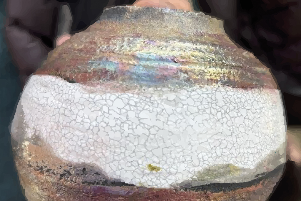 Pottery with Raku technique applied